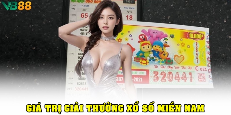 Cơ cấu giải thưởng của xổ số miền Nam cập nhật 2025